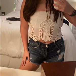 Lace Crop Top
